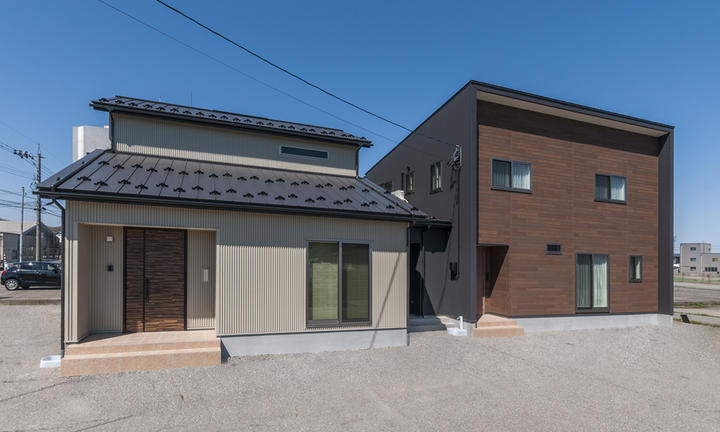 渡り廊下がつなぐおうち